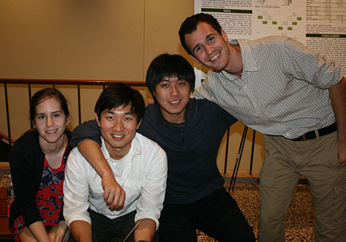 Jessica Hanway, Cheol Hyun (Charlie) Chung, Kangwon Cho, James Hall
